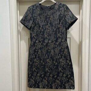 Classy Dress with Elegant Accents- Size 8